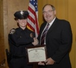 Tiffany Vogel, York City Police Department - at left