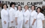 First graduating class of nurses at the Lebanon Campus