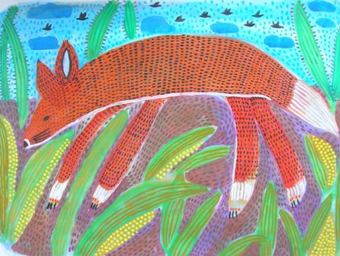 Marilyn Fox: &quot;Fox in the Corn&quot;