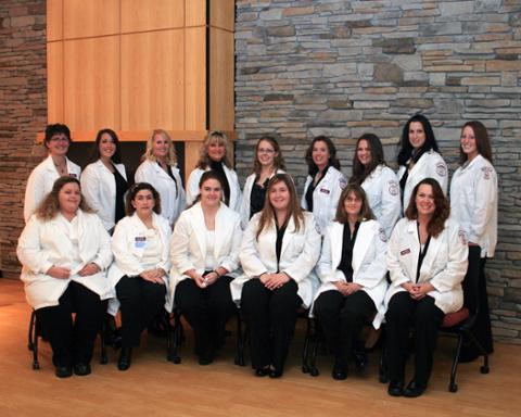 Gettysburg Campus fall 2010 associate degree nursing graduates