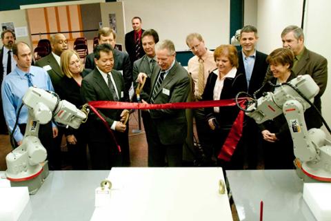 Chambersburg Robotics Lab grand opening