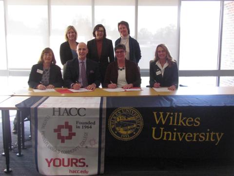 HACC, Wilkes University Sign Two Agreements to Help Students Pursue Early Education Degrees